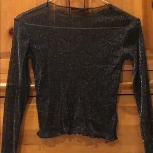 Glitter Brandy Melville Top